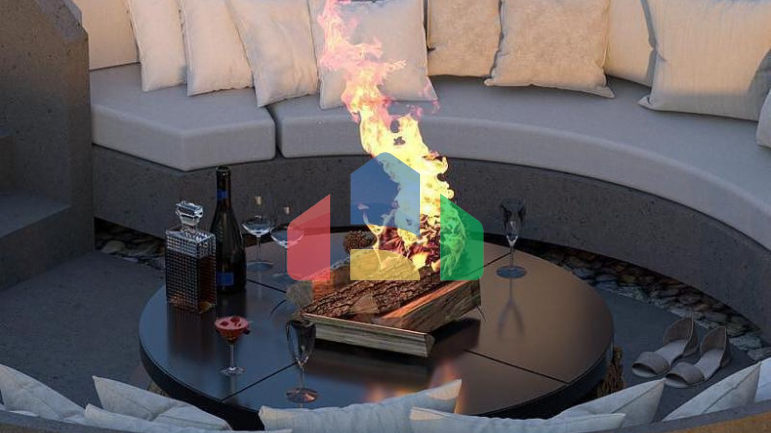 Вилла 4+1 с видом на море в Бодрум