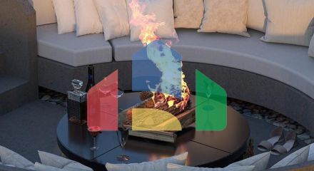 Вилла 4+1 с видом на море в Бодрум