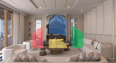 Вилла 4+1 с видом на море в Бодрум