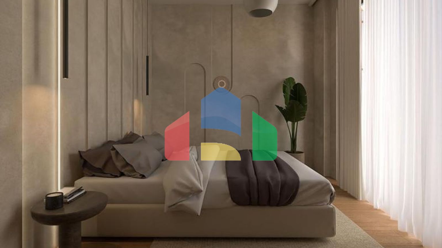 Вилла 4+1 с видом на море в Бодрум