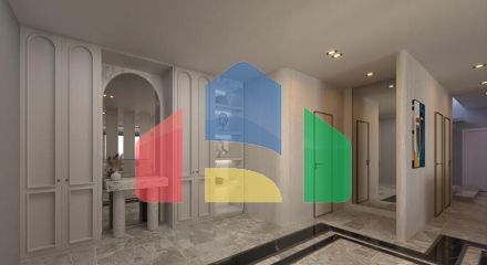 Вилла 4+1 с видом на море в Бодрум