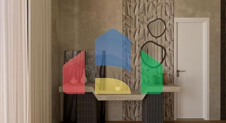 Вилла 4+1 с видом на море в Бодрум