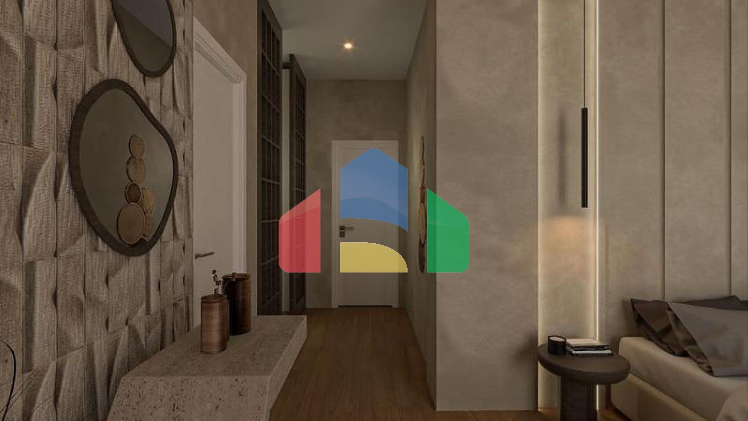 Вилла 4+1 с видом на море в Бодрум