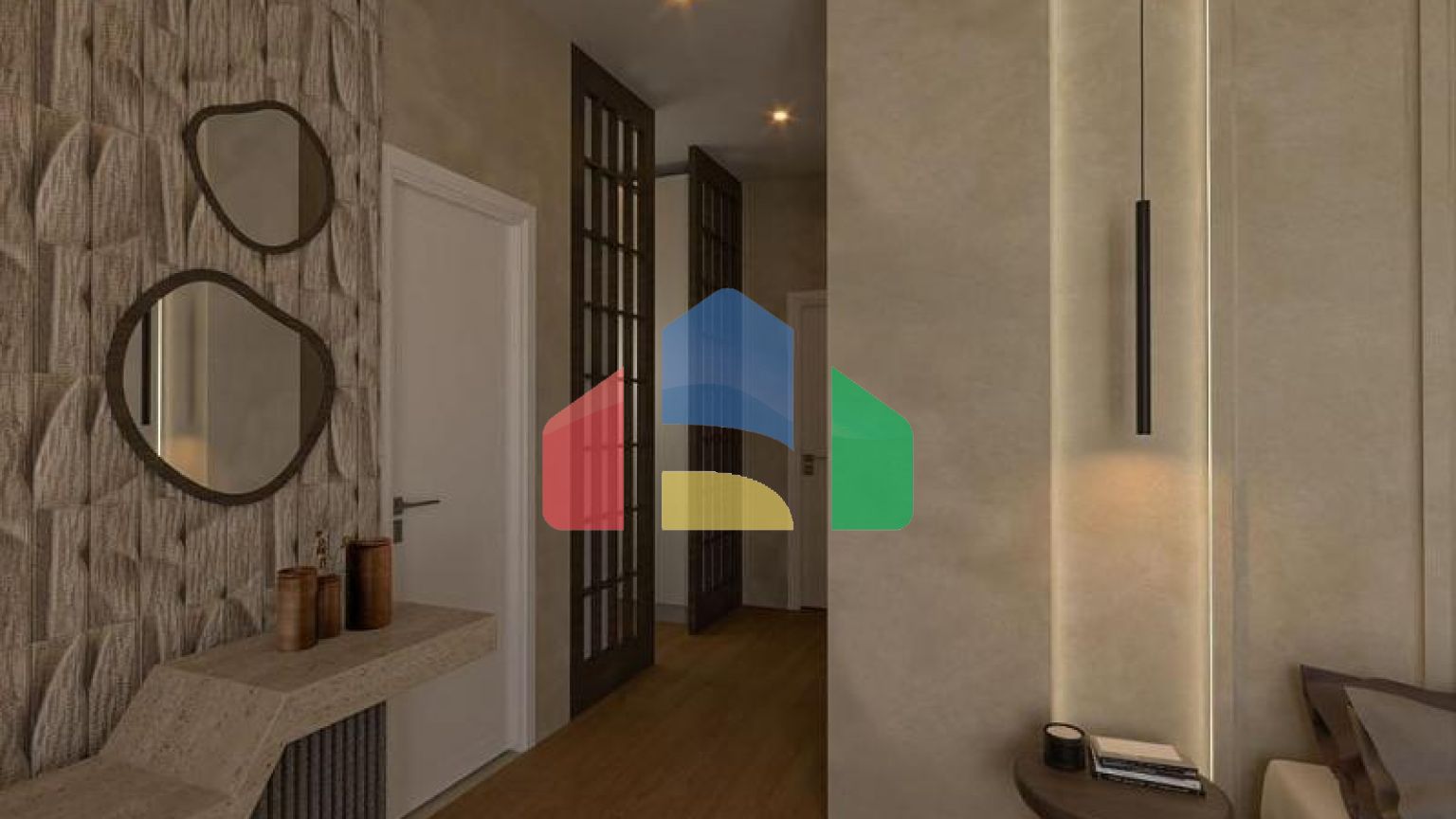 Вилла 4+1 с видом на море в Бодрум