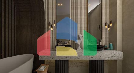 Вилла 4+1 с видом на море в Бодрум