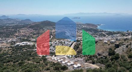 Вилла 4+1 с видом на море в Бодрум