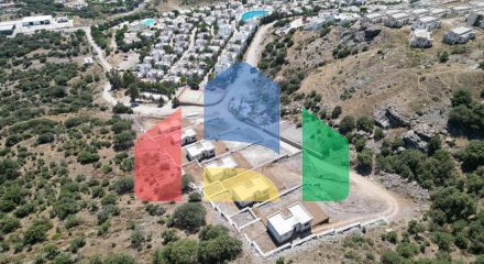 Вилла 4+1 с видом на море в Бодрум