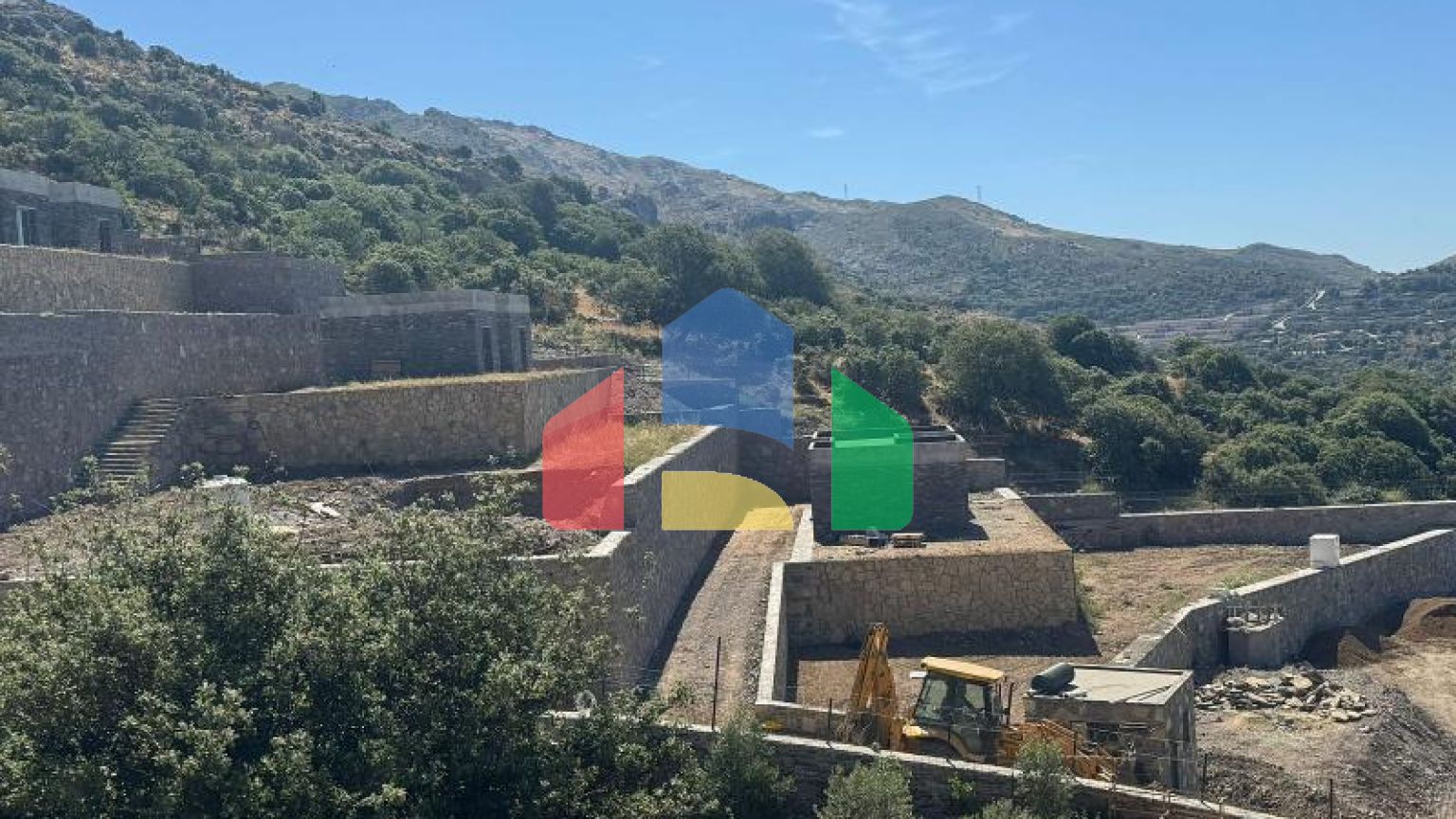 Вилла 4+1 с видом на море в Бодрум