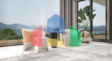 Вилла 5+1 с видом на море в Бодрум