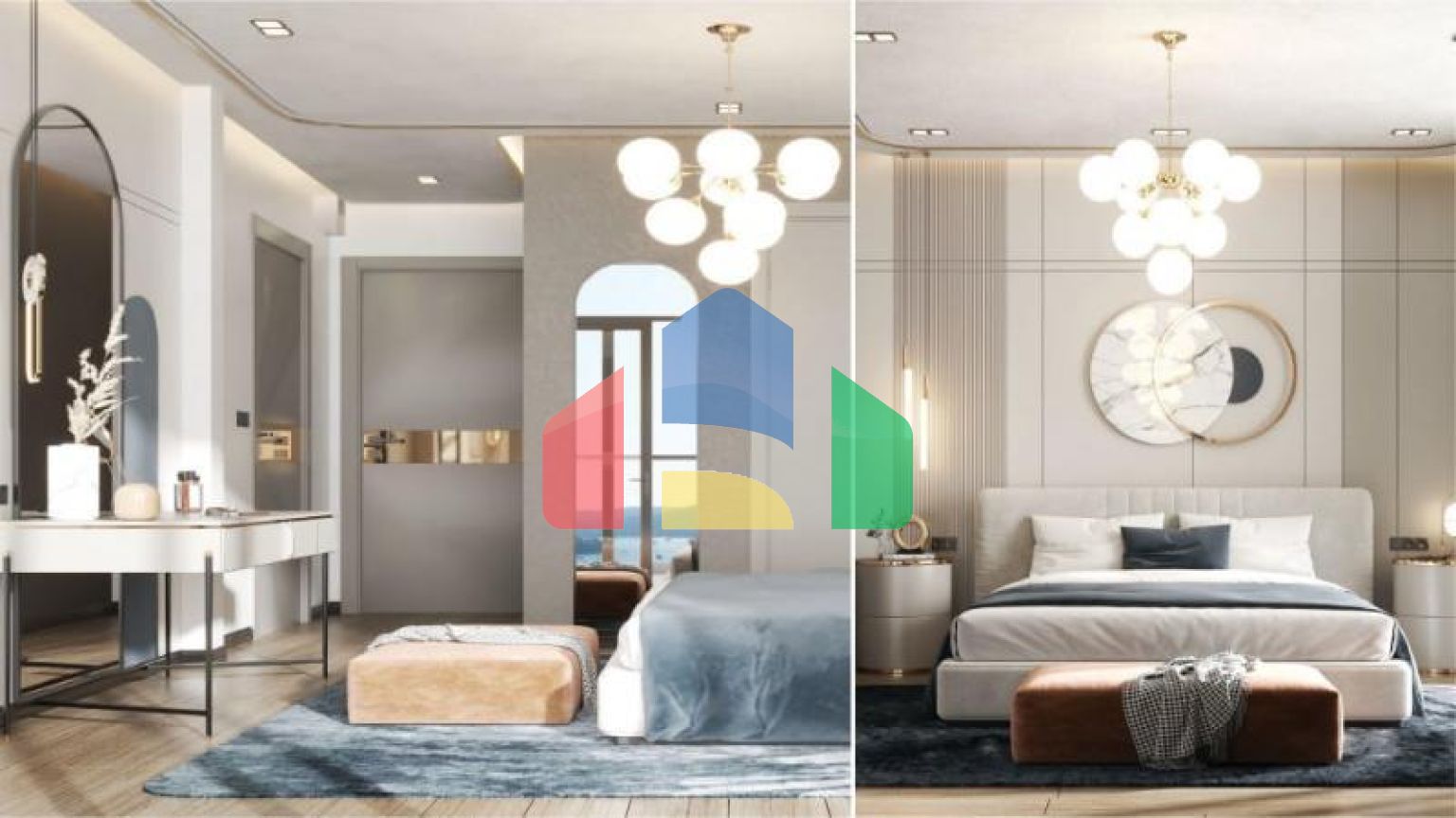 Вилла 5+1 с видом на море в Бодрум