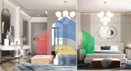 Вилла 5+1 с видом на море в Бодрум