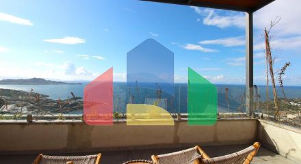 Вилла 4+1 с видом на море в Бодрум