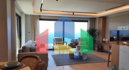 Вилла 4+1 с видом на море в Бодрум