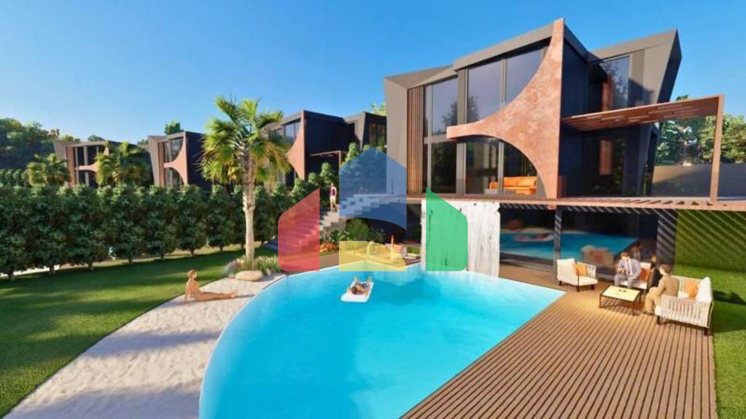 Вилла 5+1 в Бодрум