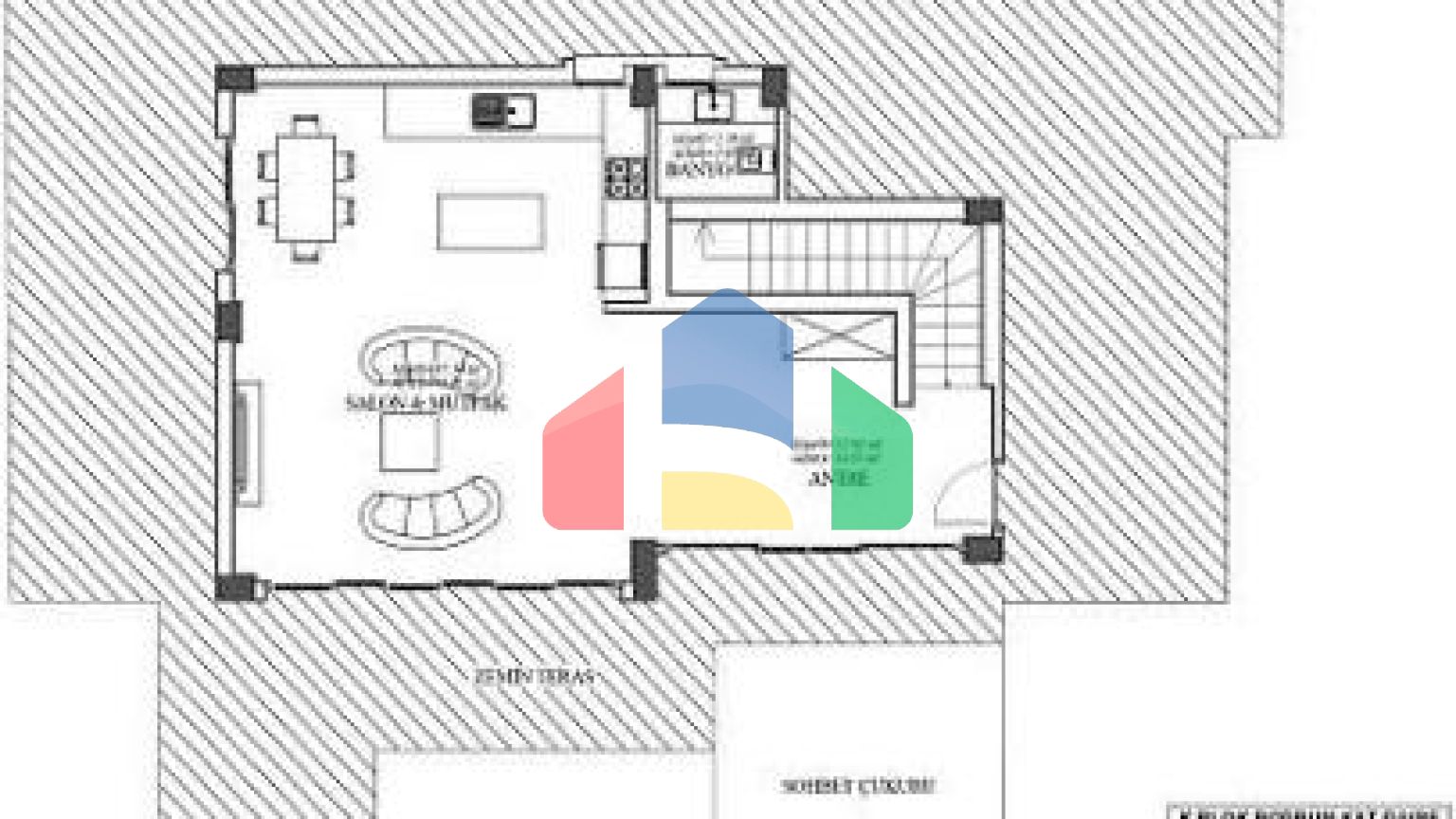 Вилла 5+1 в Бодрум