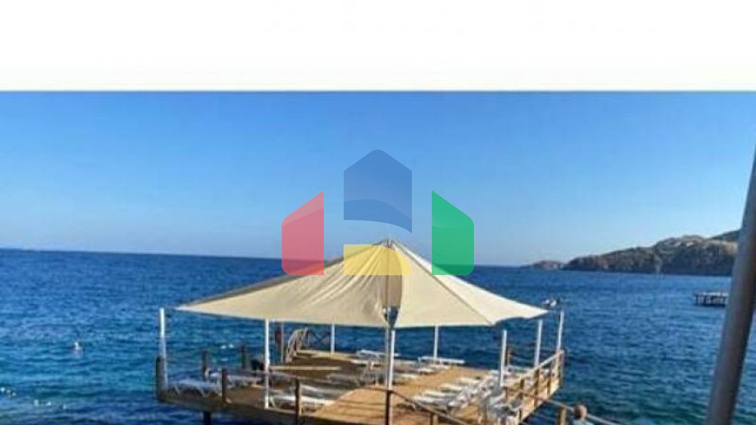 Вилла 3+1 с видом на море в Бодрум