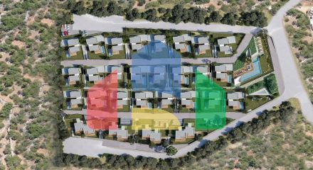 Вилла 4+1 с видом на море в Бодрум