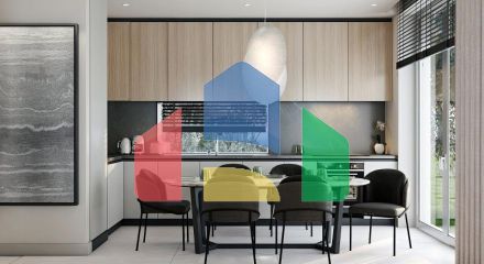 Вилла 4+1 с видом на море в Бодрум