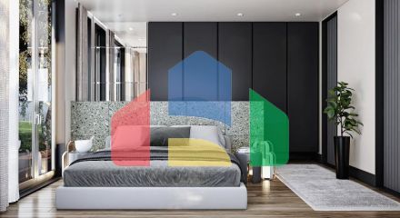 Вилла 4+1 с видом на море в Бодрум