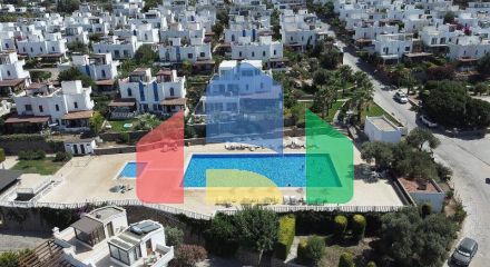 Вилла 3+1 с видом на море в Бодрум