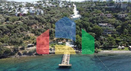 Вилла 3+1 с видом на море в Бодрум