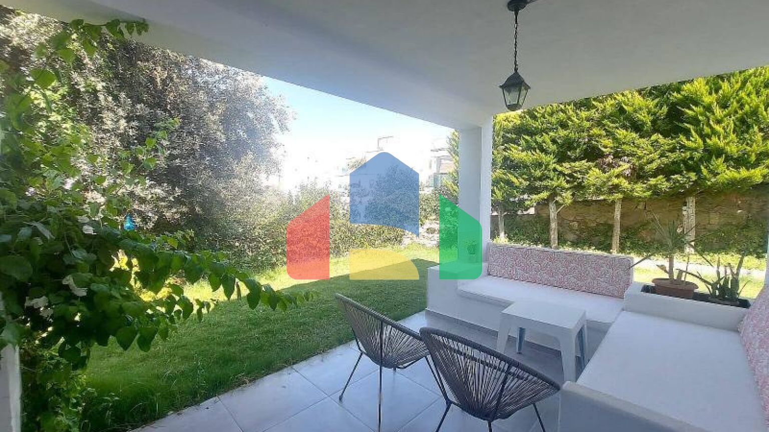 Вилла 3+1 с видом на море в Бодрум