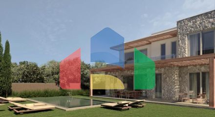 Вилла 3+1 с видом на море в Бодрум