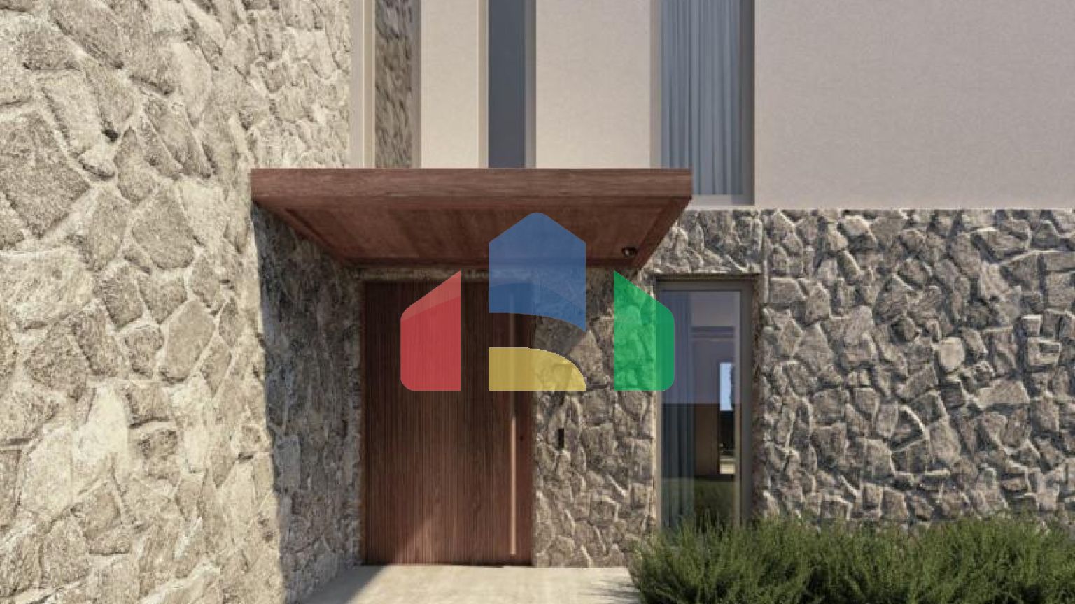 Вилла 3+1 с видом на море в Бодрум