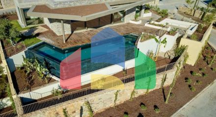 Вилла 5+2 с видом на море в Бодрум