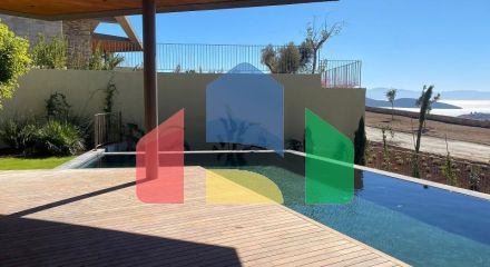 Вилла 5+2 с видом на море в Бодрум