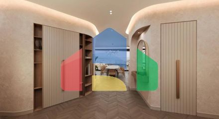 Вилла 5+2 с видом на море в Бодрум