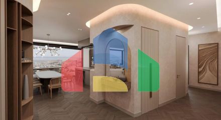 Вилла 5+2 с видом на море в Бодрум