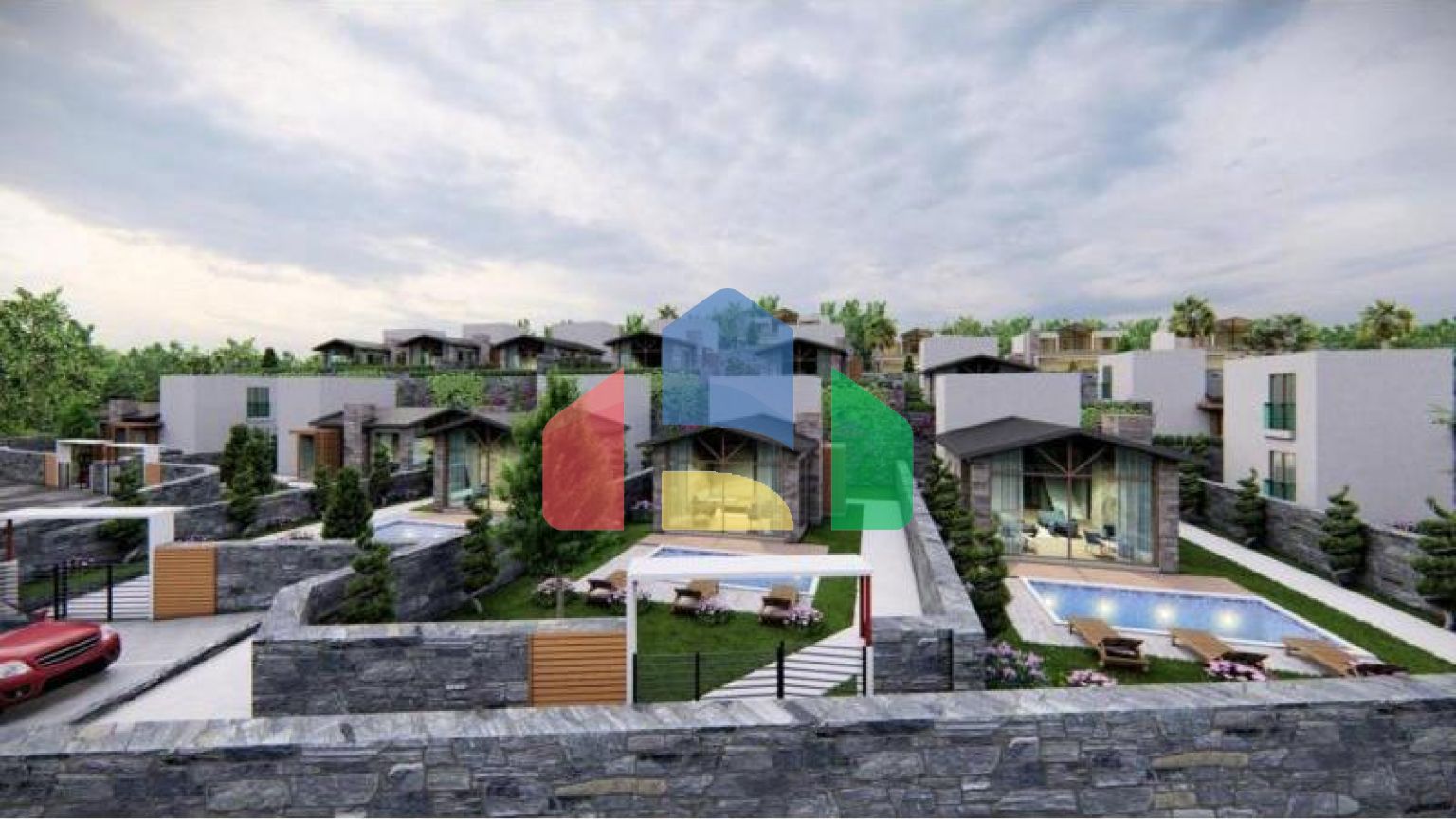 Вилла 2+1 в Бодрум