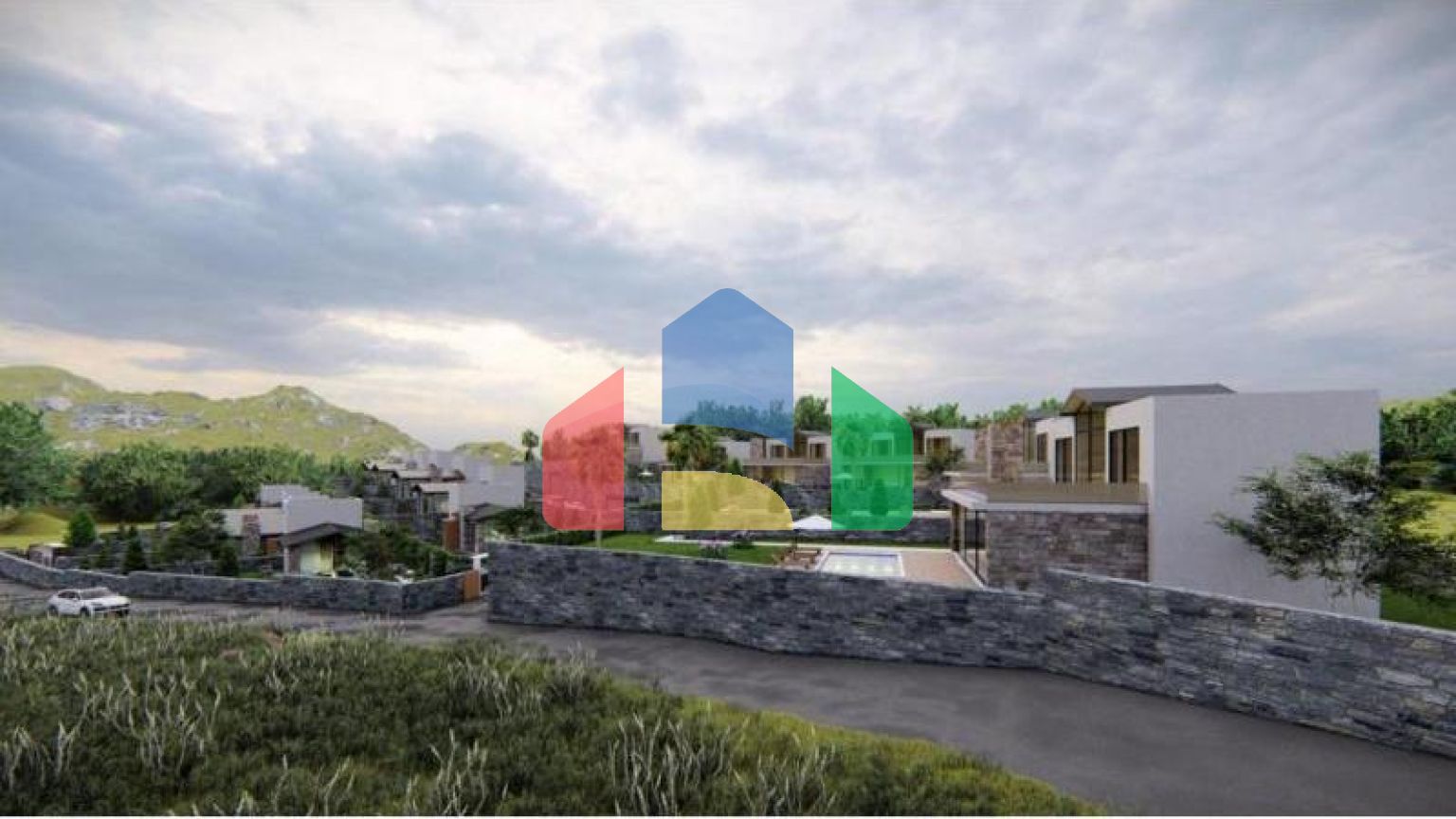 Вилла 2+1 в Бодрум