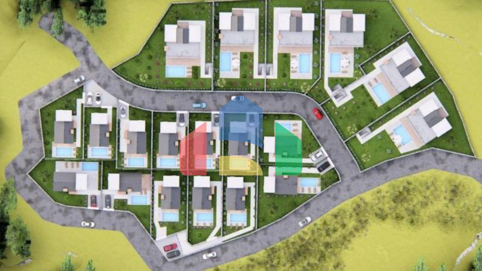 Вилла 2+1 в Бодрум