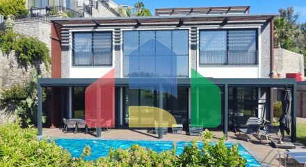 Вилла 5+1 с видом на море в Бодрум