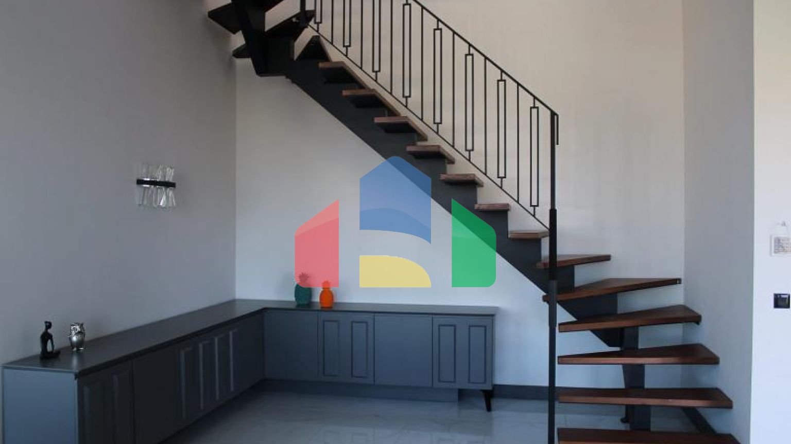 Вилла 5+1 с видом на море в Бодрум