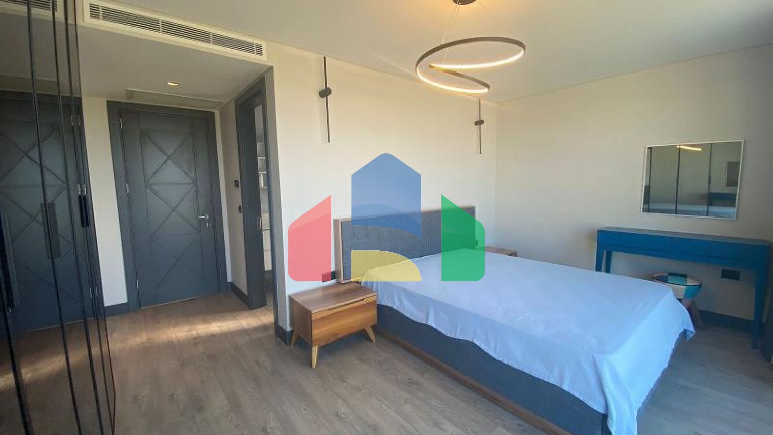 Вилла 5+1 с видом на море в Бодрум