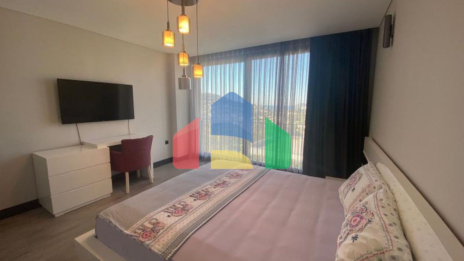 Вилла 5+1 с видом на море в Бодрум