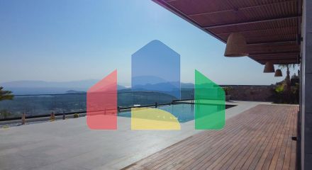 Вилла 7+2 с видом на море в Бодрум