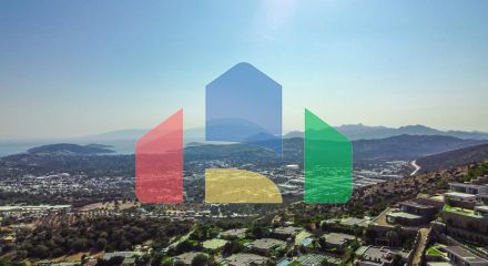 Вилла 7+2 с видом на море в Бодрум