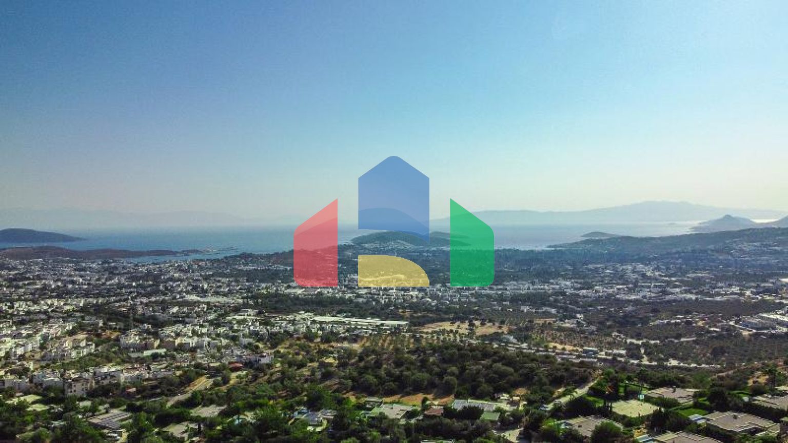 Вилла 7+2 с видом на море в Бодрум