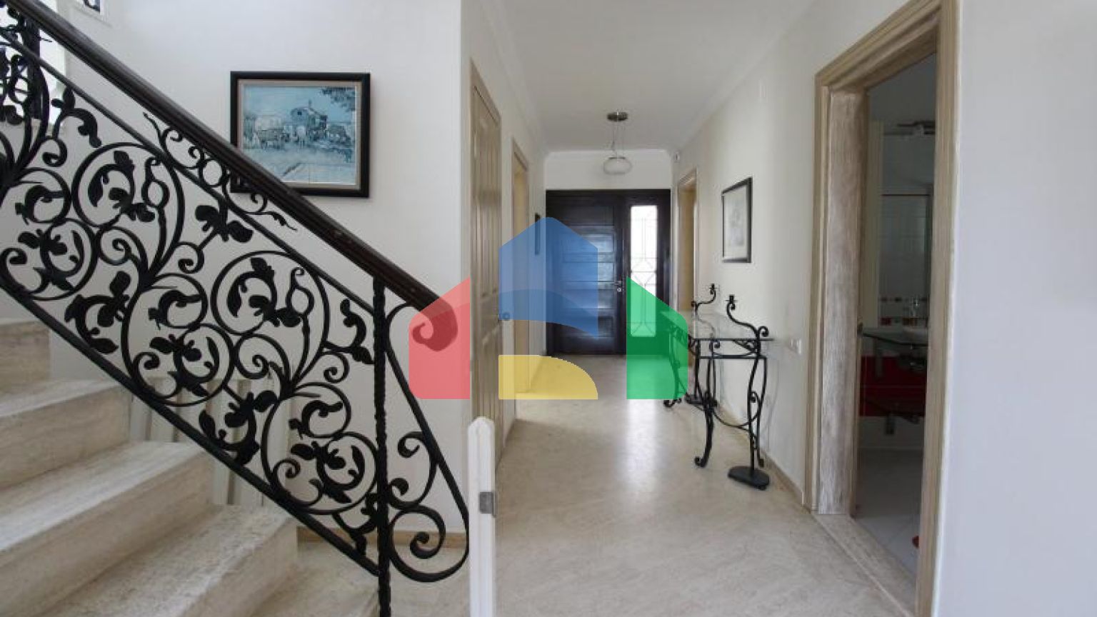 Вилла 7+1 с видом на море в Бодрум