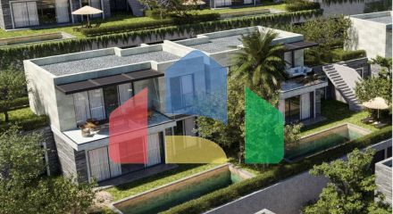 Вилла 5+1 с видом на море в Бодрум