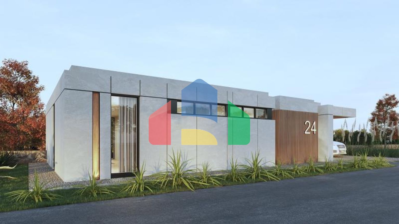 Вилла 4+1 с видом на море в Бодрум