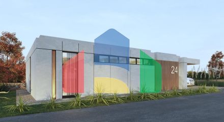 Вилла 4+1 с видом на море в Бодрум