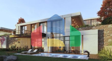 Вилла 4+1 с видом на море в Бодрум