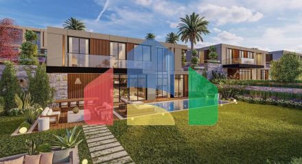 Вилла 4+1 с видом на море в Бодрум