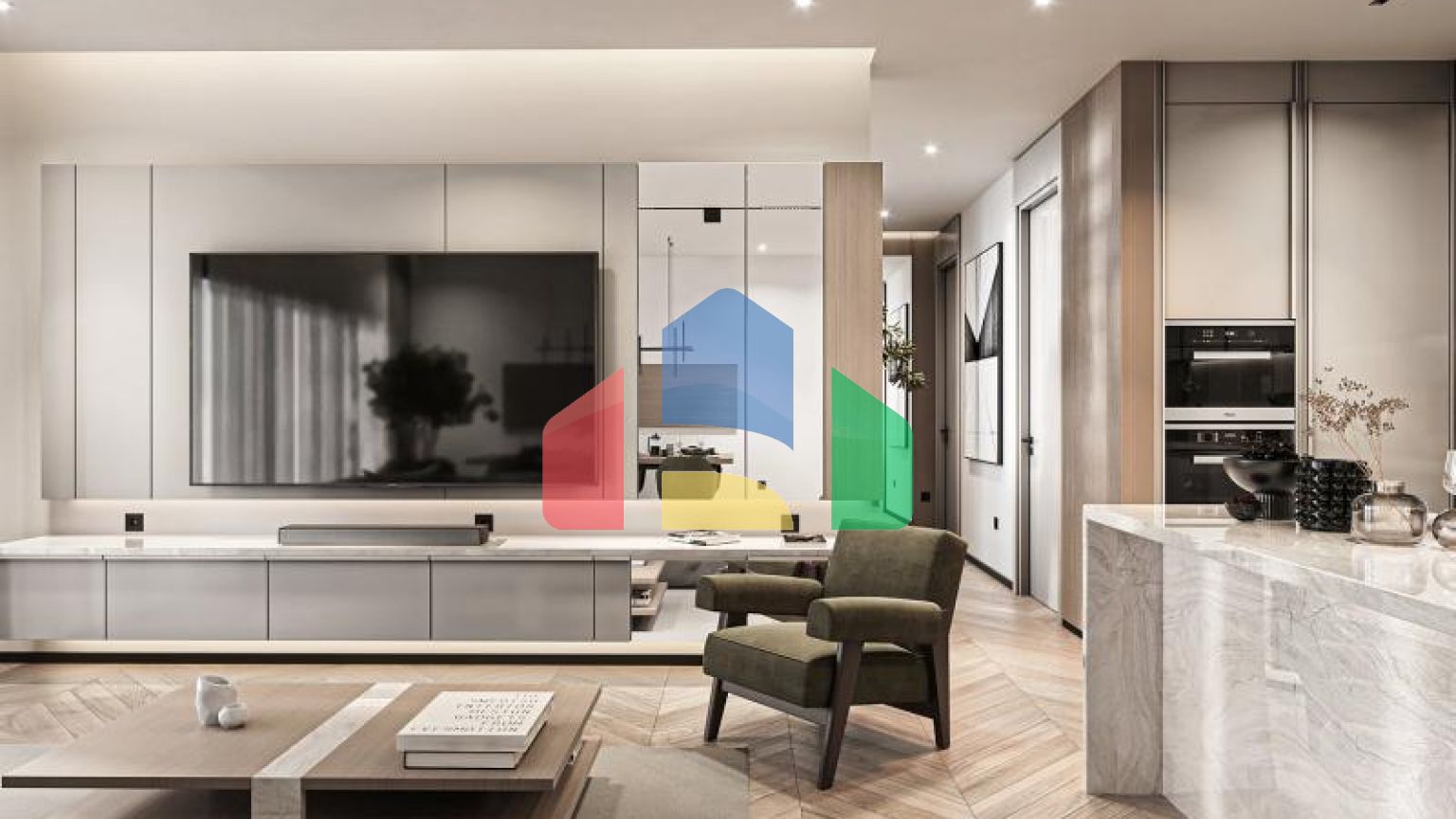 Вилла 4+1 с видом на море в Бодрум