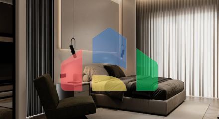 Вилла 4+1 с видом на море в Бодрум